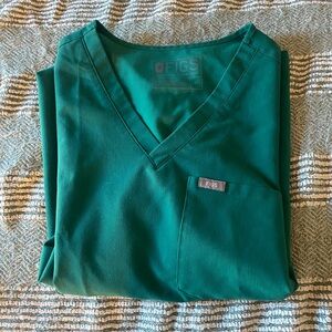 Figs Hunter Green Catarina Medium